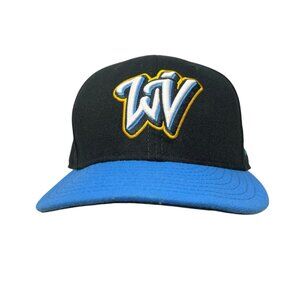 West Virginia Black Bears MILB New Era 59FIFTY Hat Cap 7 5/8 Alternate Logo WV